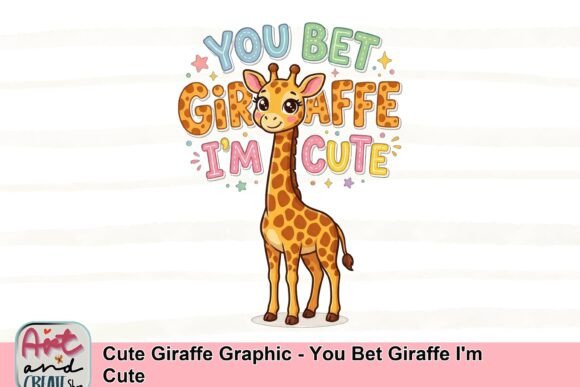Cute Giraffe Graphic: Playful Design for Creative Projects