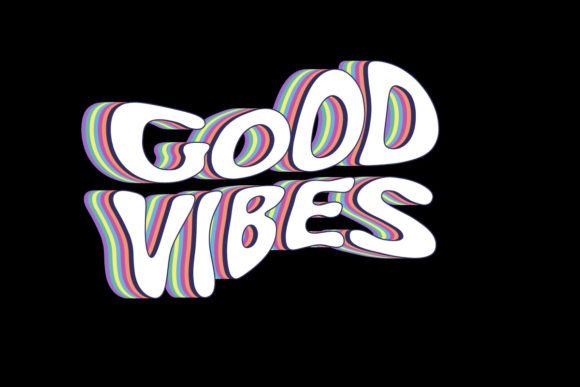 Good Vibes Only Graphic Tee Design: Aesthetic Appeal