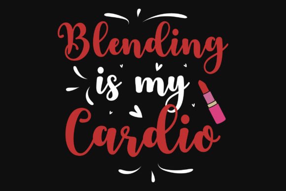 Makeup Lipstick Graphic Tshirt Design: A Bold Statement for Your Brand
