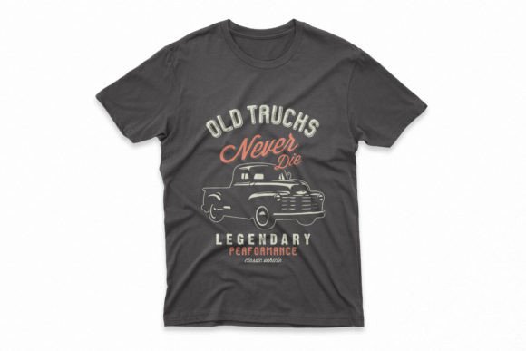 Old Truck Vector T-Shirt Design: A Premium Asset for Creators
