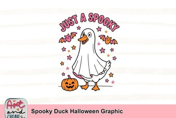 Spooky Duck Halloween Graphic: A Quirky Take on Seasonal Design