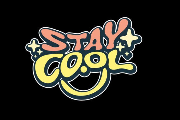 Stay Cool Graphic Tee Design: More Than Just a Font