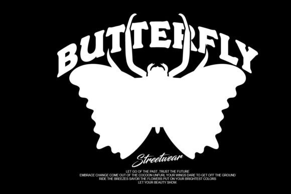 Urban Aesthetics: Butterfly Graphic Tee Design Ideas